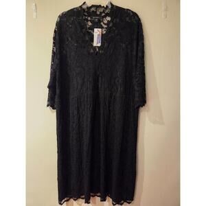 Karen Kane Women's Scalloped Lace Stretch Dress NWT 3X